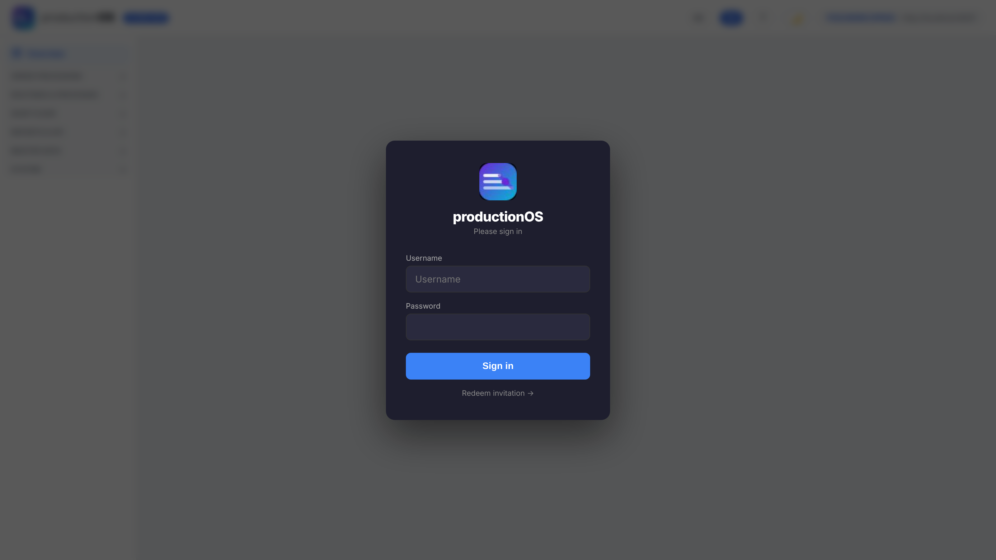 Sign-in